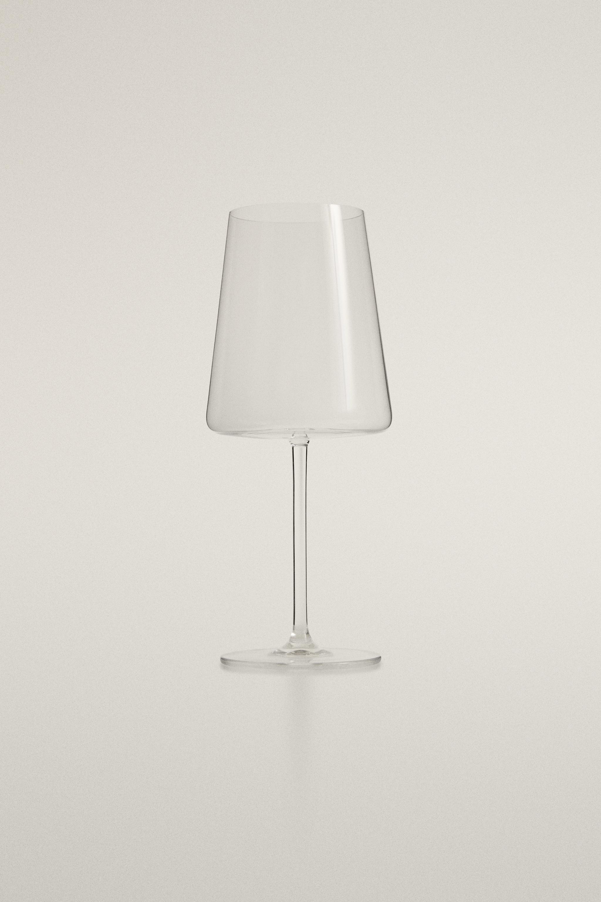 VERRE À VIN CRISTALLIN CONIQUE